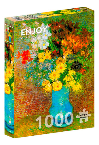 Enjoy Rompe De Arte 1000 Pz Florero Con Margaritas Van Gogh