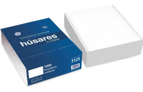 Imagen 1 de 2 de Formulario Continuo 3125 Husares Original Liso 30,48x24cm