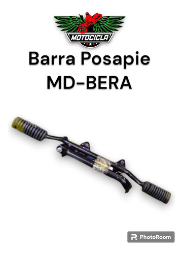 Barra Posapie Moto Md Bera