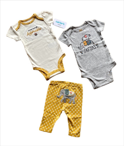 Set X 3 Carters Niña Talla: 3m A 18m Diferentes Modelos!!!