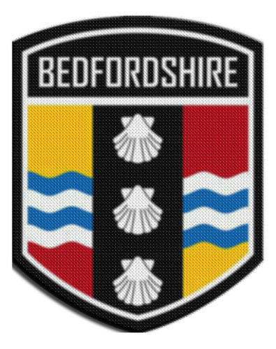 Parche Termoadhesivo Emblema Inglaterra Bedfordshire