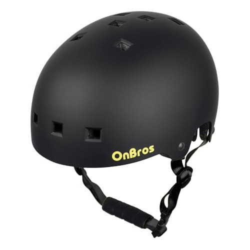 Casco De Bicicleta, Cascos De Skateboard Onbros Para Adultos