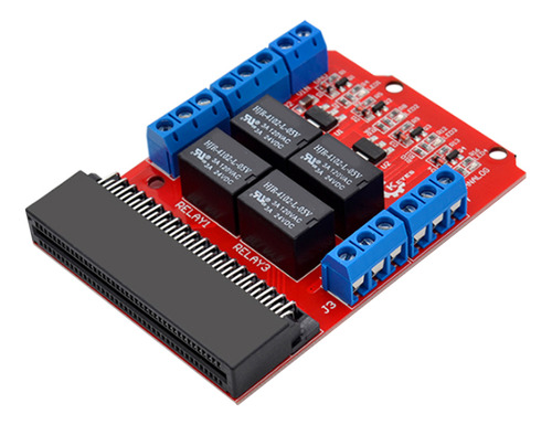 Módulo De Relé Microbit De 4 Canales Shield, 5 V, High Trigg