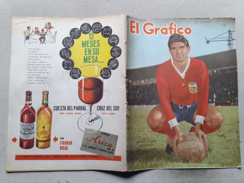 Revista El Gráfico Nº 2218 Año 1962 River Chacarita Abeledo