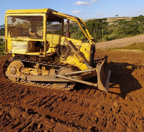 Trator De Esteira Caterpillar D4 E - Ano 1987 - Motor Zero