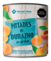 Comprar 2 Pza Duraznos En Mitades Member's Mark En Almíbar 3 Kg