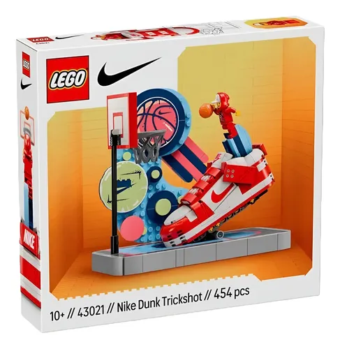 Lego Nike 43021 - Dunk Trickshot Tênis 454 Peças | Parcelamento