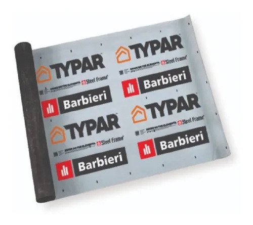 Rollo Membrana Hidrofuga Typar Techos Barrera Vapor Tyvek