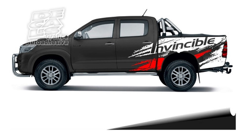 Calco Toyota Hilux 05/15 Invincible Limited Kit Con Portón 