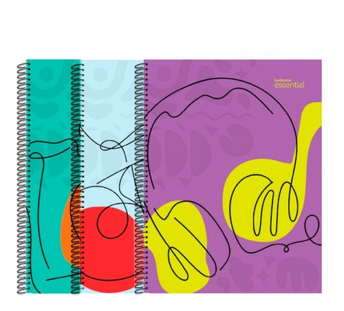 Cuaderno A4 Rayado Essential Mix 84 Hojas Espiral Ledesma