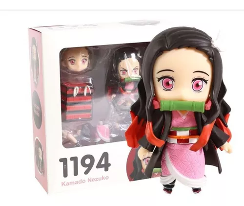 Boneco Kamado Nezuko Chan - Demon Slayer - Articulado