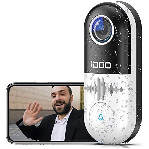 Video Doorbell Wifi,128gb 1080p Hd Home Security Front ...