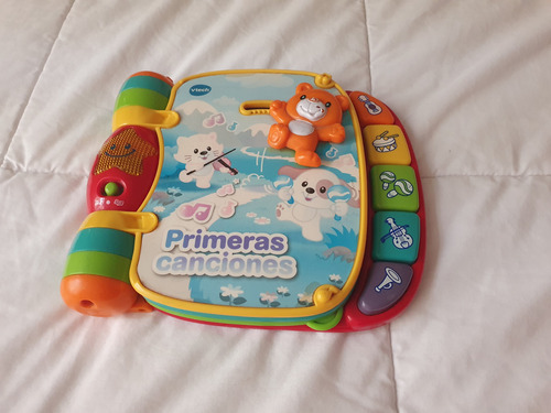 Libro De Estimulación Primeras Canciones Marca Vtech