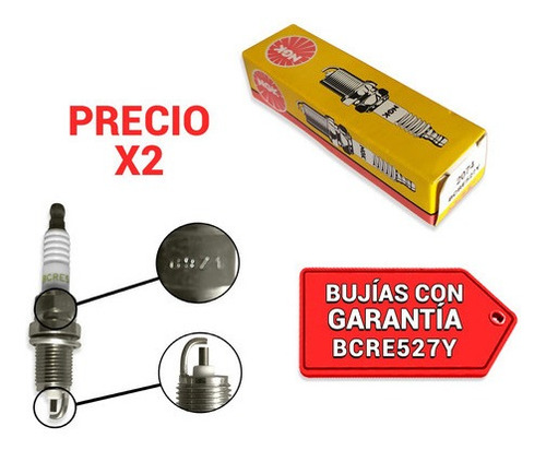 Bujia Jeep Cherokee Comanche Todas 4.0 Ngk Original Garantia