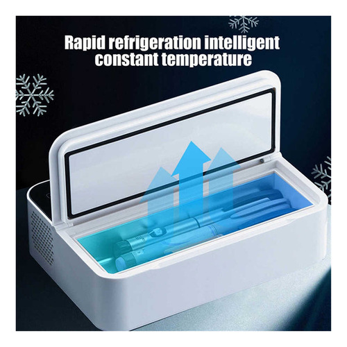 Refrigerador De Insulina Portátil Enfriador De 10200mah