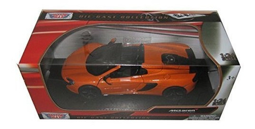 Coche De Colección Mclaren 650s Spider 1/24 Diecast Naranja