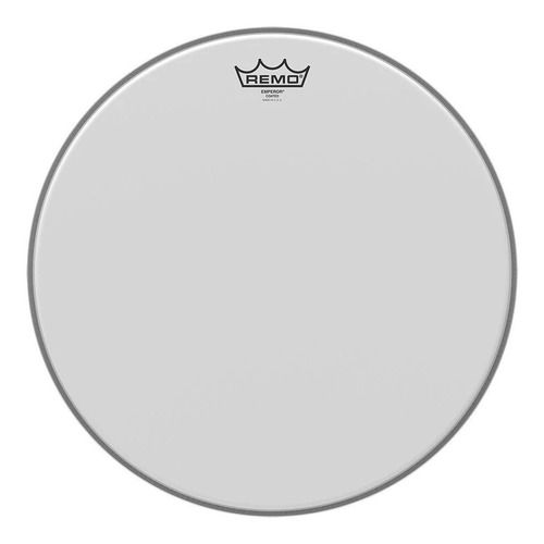 Remo Emperor Coated 16 Parche Arenado Doble Capa Bateria