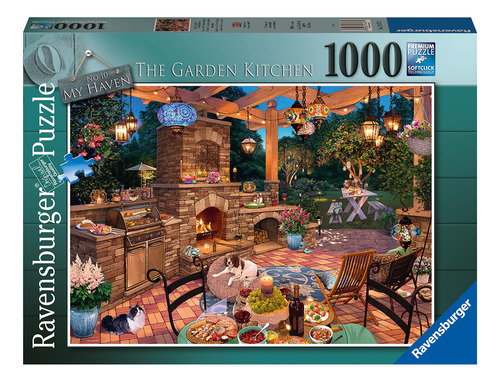 Rompecabezas Ravensburger My Haven No.10 La Cocina Del Jardí