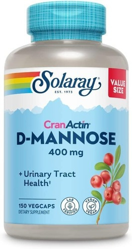 D-mannosa Con Cranactin 1000mg Tracto Urinario 150 Cap