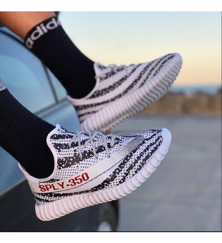 Zapatillas Adidas Yeezy Zebra Para Hombre - Ancho Estándar (Usado)