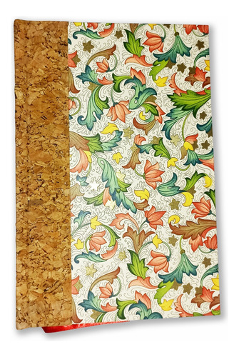 Libreta Hecha A Mano Flores