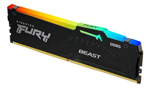 Memoria Ram Kingston Fury Beast Rgb Ddr5, 5600mhz, 32gb