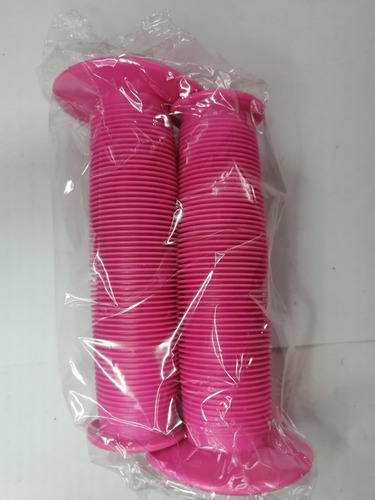 Imagen 2 de 2 de Puños Rosados De Niña Para Bicicletas Rin 20
