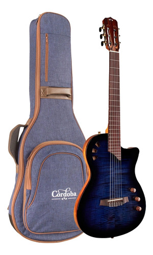 Guitarra Electroacústica Cordoba Stage Thinbody Limited Blue