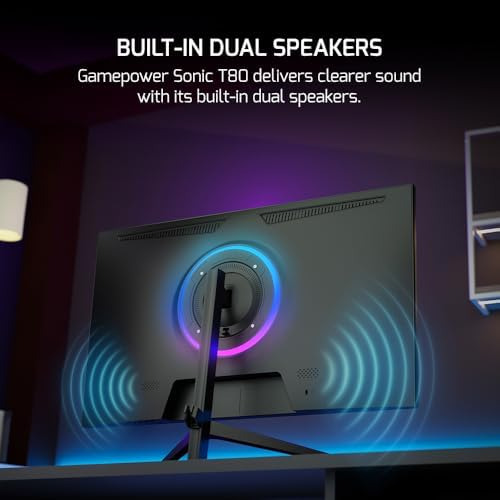 Gamepower Sonic T80 27 Pulgadas 180hz, 2k 2560x1440 Qhd, 0.5