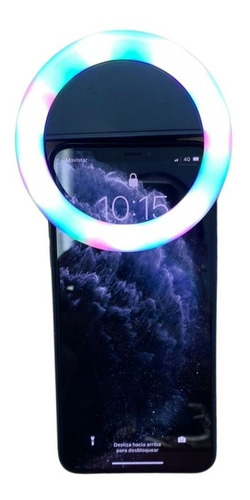 Imagen 5 de 5 de Mini Aro De Luz Celular O Portátil, Recargable 7 Colores Rgb