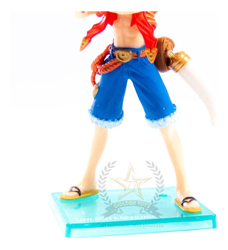 One Piece Action Figure Unlimited Luffy 1 Golden Toys (Usado)
