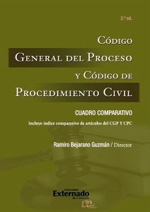 Código General Del Proceso Y Código De Procedimiento Civil. 