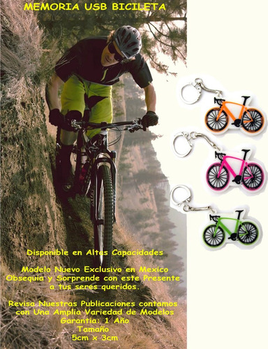 Bicicleta Memoria Usb 16gb Exclusivo En Mexico Envio Incluye