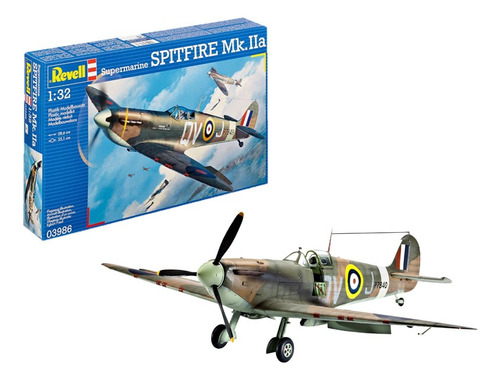 Supermarine Spitfire Mk.iia By Revell Germany # 3986  1/32