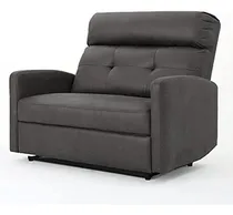 Comprar Sillón Reclinable De Dos Plazas Con Respaldo Capitoné Y Cojí