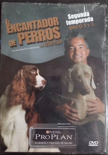 Dvd El Encantador De Perros Segunda Temporada Disco 2 Y 3 (Usado)