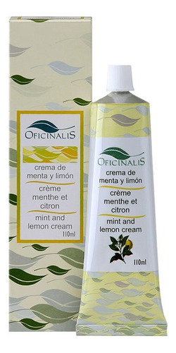 Oficinalis: Crema De Menta Y Limón X 110 Ml