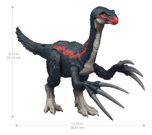 Jurassic World Dinossauro Therizinosaurus - Mattel