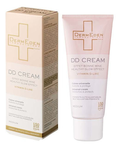 Dermeden Dd Cream Antiedad Defensa  Día ,vitamina D Spf 50+ 