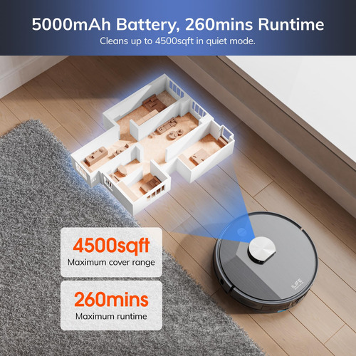 Robot Aspirador Ilife T20s Autovaciante 5000pa