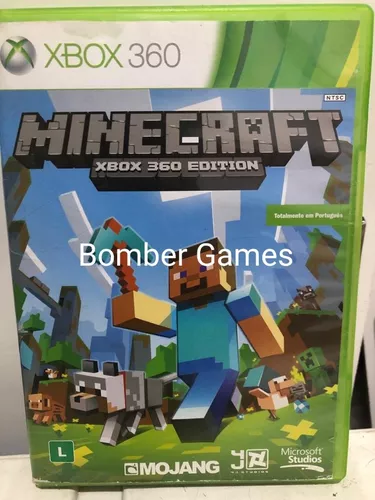 Minecraft Xbox 360 Mídia Física Usado