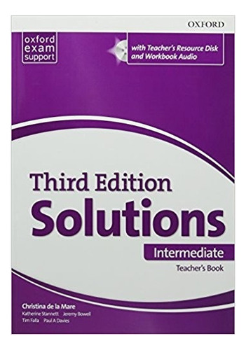 Solutions Intermediate (3rd.edition) - Teacher's Book