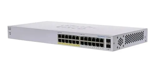 Switch Cisco Cbs110p Poe 24port Gigabit 2 Sfp
