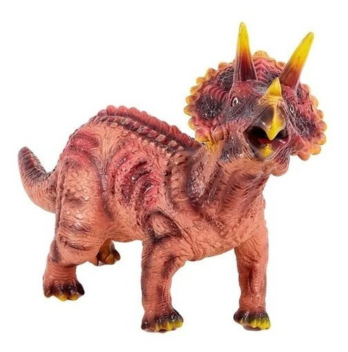 Dinosaurio Figura Triceratops  Muñeco Con Sonido 50cm 99561 