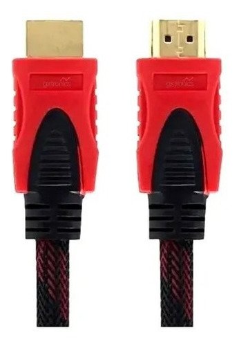 Imagen 4 de 7 de Premium Hdmi Cable 5 Metros Doble Filtro 1.4 3d 4k Mallado
