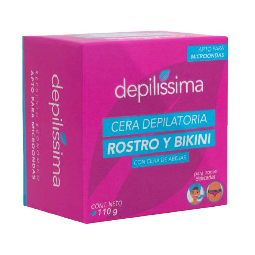 Cera Depilatoria Depilissima Rosa Mosqueta 110grs