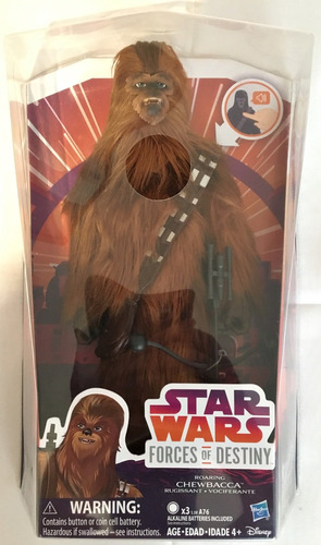 Chewbacca Star Wars Forces Of Destiny 12 PuLG Hasbro Chewie