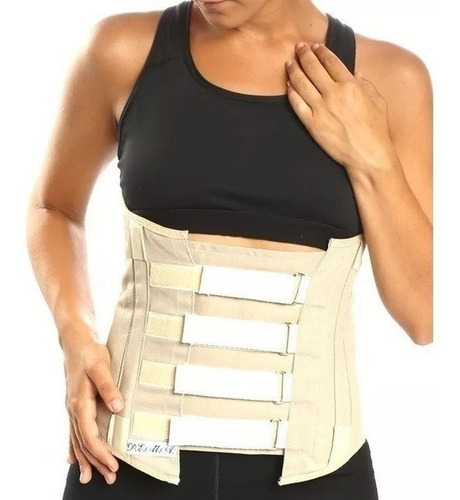 Corset Lumbar Ortopedico Ballenado Faja Columna Postura