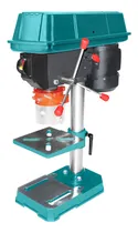 Comprar Taladro De Banco Total 350w - Mesa Ajustable De 16x16cm, Mandril 13mm, 5 Velocidades, 59cm Altura - Tdp133501