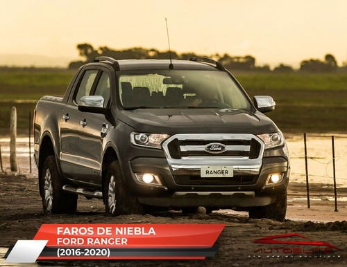 Imagen 6 de 10 de Kit Faros Niebla Ford Ranger 2017 2018 2019 2019 Bisel Swith